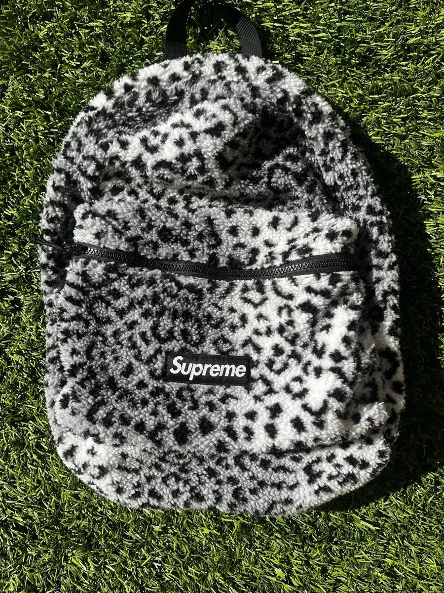 Supreme Fleece Backpack Bags for Men for sale | eBay