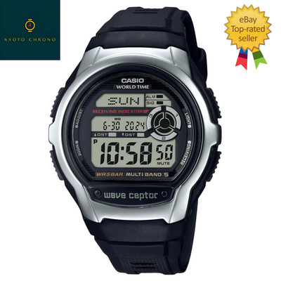 CASIO waveceptor WV-M60R-1AJF Black Diver 50m MULTIBAND5 NEW Japan Watch