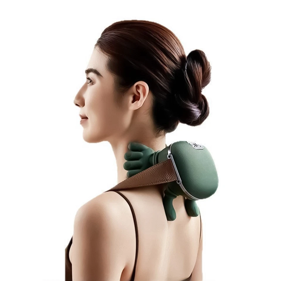 Neck Shoulder Massager, Electric Heated Kneading Back Massager Pain Relief - image 3 of 4