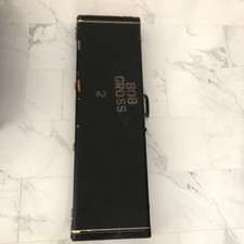 Vintage Fender Jazz Bass, Precision Bass case, used by Bob Gross