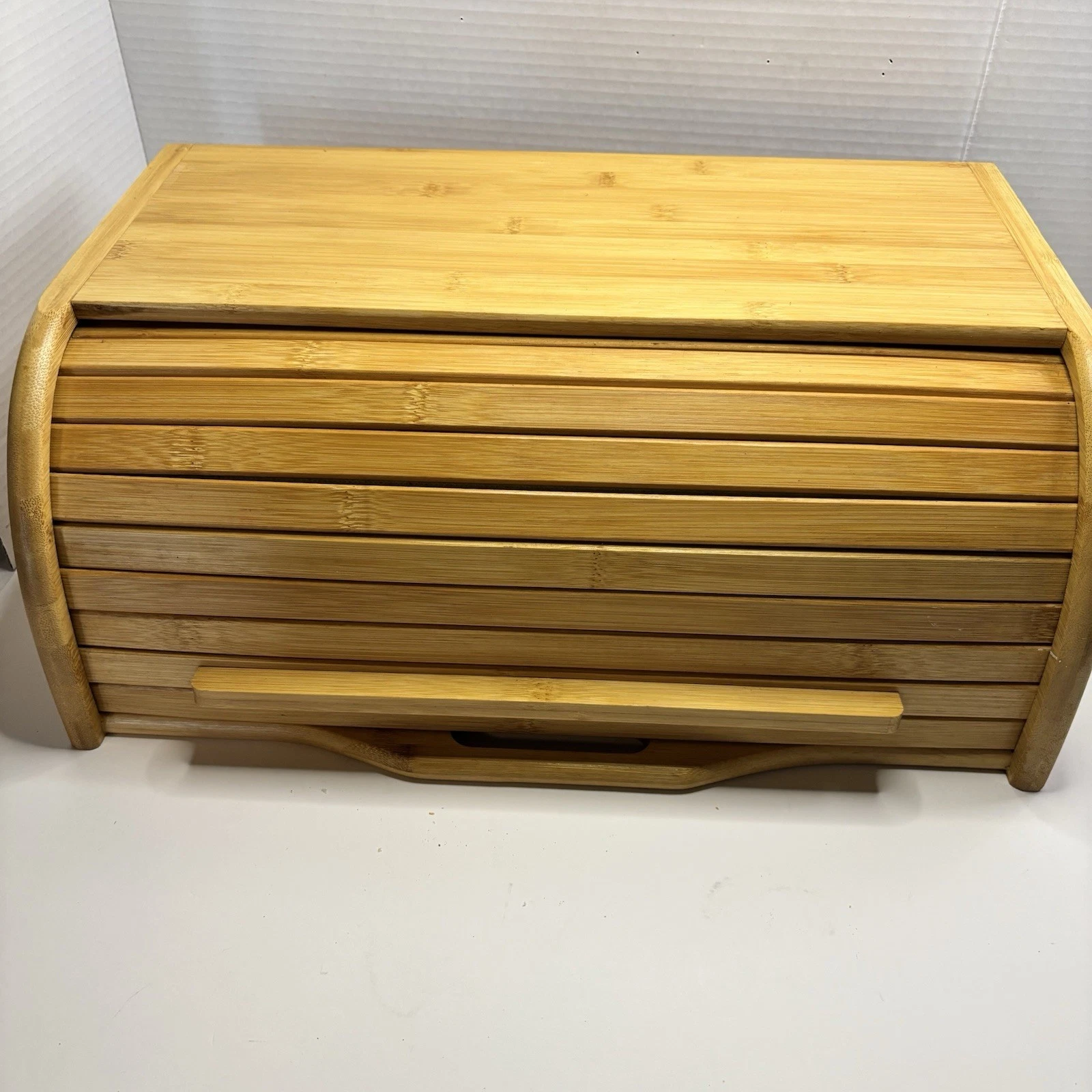 Bamboo Bread Box By Premium Presents Tambour Rolltop Kitchen Countertop Wooden
Opens in a new window