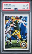 2011 TOPPS #1 AARON RODGERS PSA 10