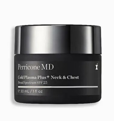 Perricone MD Cold Plasma Plus+ Neck & Chest Broad Spectrum SPF 25- 1 oz New!  