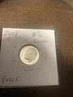 2008 s silver proof roosevelt dime $6