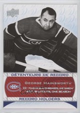 2008-09 Upper Deck Montreal Canadiens Centennial Set George Hainsworth #247 HOF