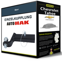 Starre AnhäNgerkupplung für Chevrolet Tahoe 10.94-12.99 Typ GMT400 Auto Hak NEU