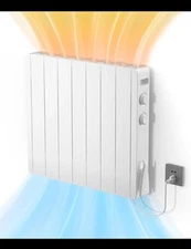 1500W Electric Panel Wall Heater, Plug-in Smart Convection Space Heaters