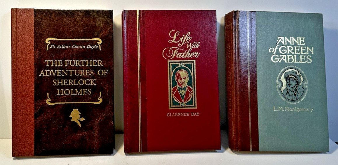 Reader's Digest Hard Cover Fiction Books Lot of 3 Vintage (12Evi)