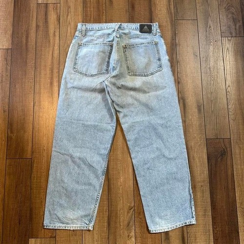 Vintage Levi's silvertab baggy fit light wash blue jeans size 34 x 32 - Picture 2 of 7