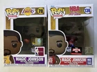 FUNKO POP- NBA Legends - Magic Johnson  #78 Lakers & #136 (Target Exclusive) Lot