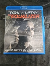 The Equalizer Blu-Ray Denzel Washington Vg Rated R 2014