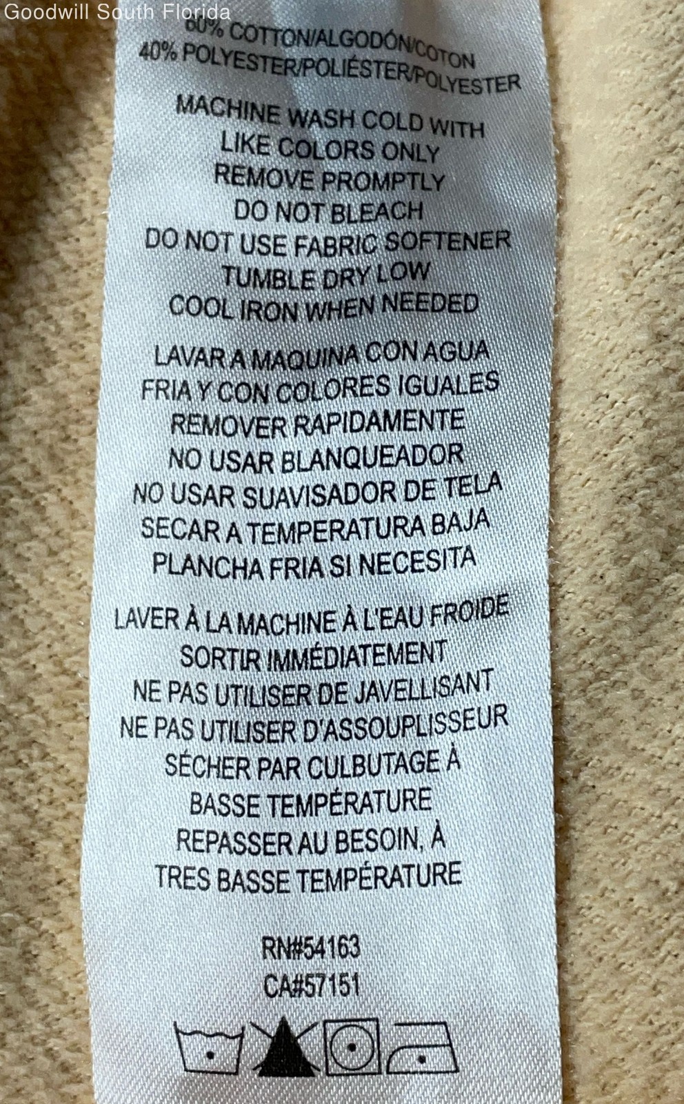 Calvin Klein Jeans Womens Melon Drawstring Chino Shorts Size L With Tags thumbnail 4