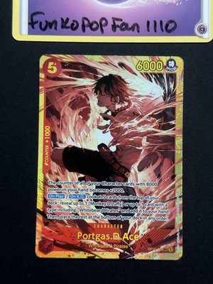 Portgas.D.Ace OP16-118 SEC The Time of Battle ONE PIECE Card