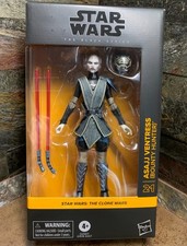 Star Wars Clone Wars Black Series Asajj Ventress Bounty Hunter  21 Hasbro New