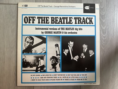GEORGE MARTIN ORCHESTRA:''OFF THE BEATLE TRACK''.1988 C5 STEREO REISSUE. LP