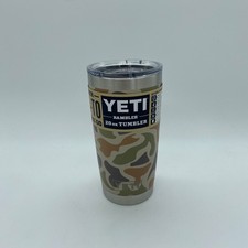 Yeti Rambler 20 oz Tumbler Magslider Lid 2022 Discontinued Rare Camouflage