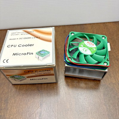 CPU Cooler MicroFin AMD XP2100, MP2100 DC1206BM-L/610-T New in Box
