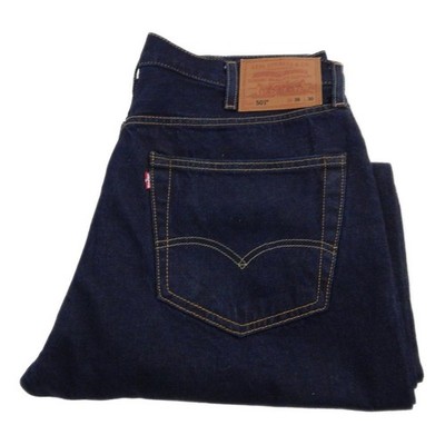 Levi Paket 501 Straight Jeans Big E Blau Taille 38 Bein 30 W38 L30 Button Fly (Q9042