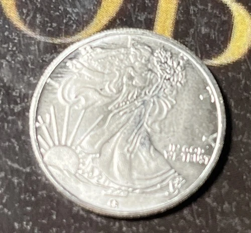 1  1/10 Oz Silver Round - Walking Liberty .999 Fine