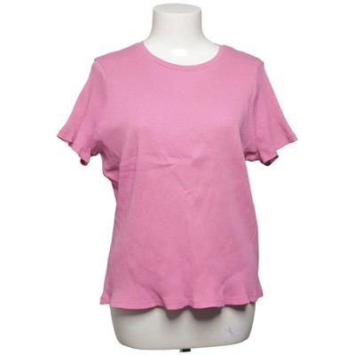 Lindex, Top, Größe: XL, Pink, Baumwolle/Elasthan, Streifen, Rippenstrick #UAb