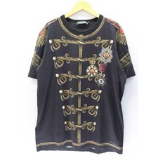 Dolce & Gabbana Napoleon Jacket Print T-shirt Men's 56 Multicolor Used KIDS-0