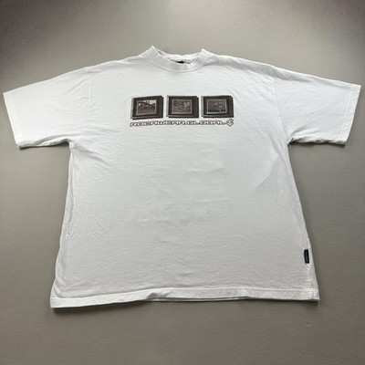 Vintage Rocawear T-Shirt Mens XXL White Global Snoop Dogg Ahead Of