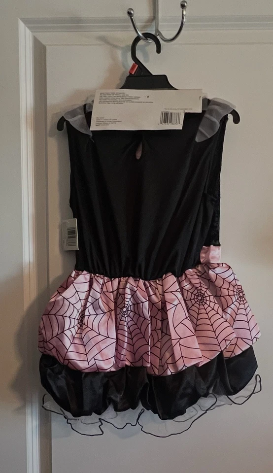 Disfraz de Halloween Totally Ghoul Spider Web Bruja Púrpura Niñas Talla 4-6 Foto 4 de 4