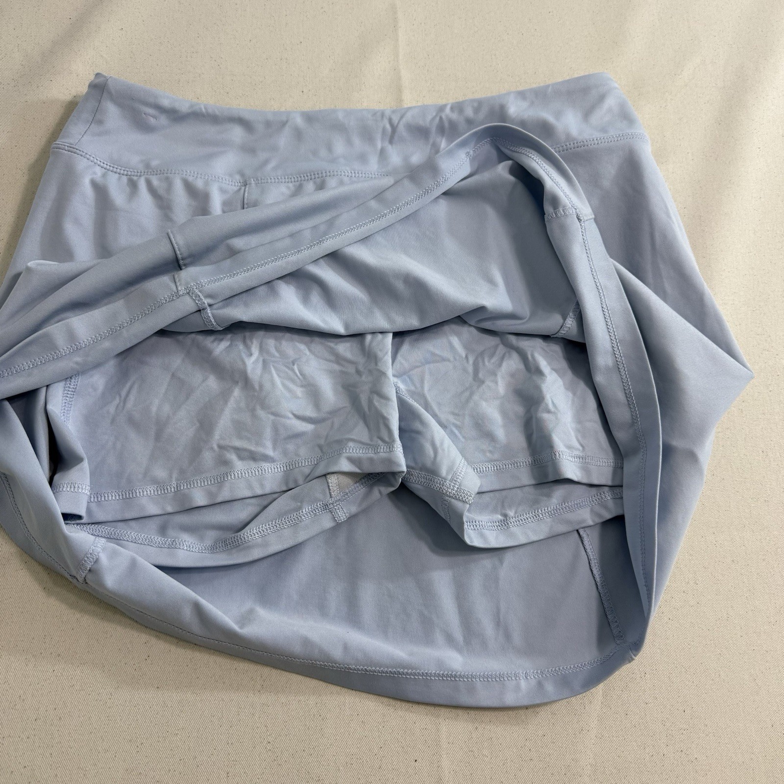 Nike Women's Golf Skirt Skort Size Medium Light Blue *Stains thumbnail 10