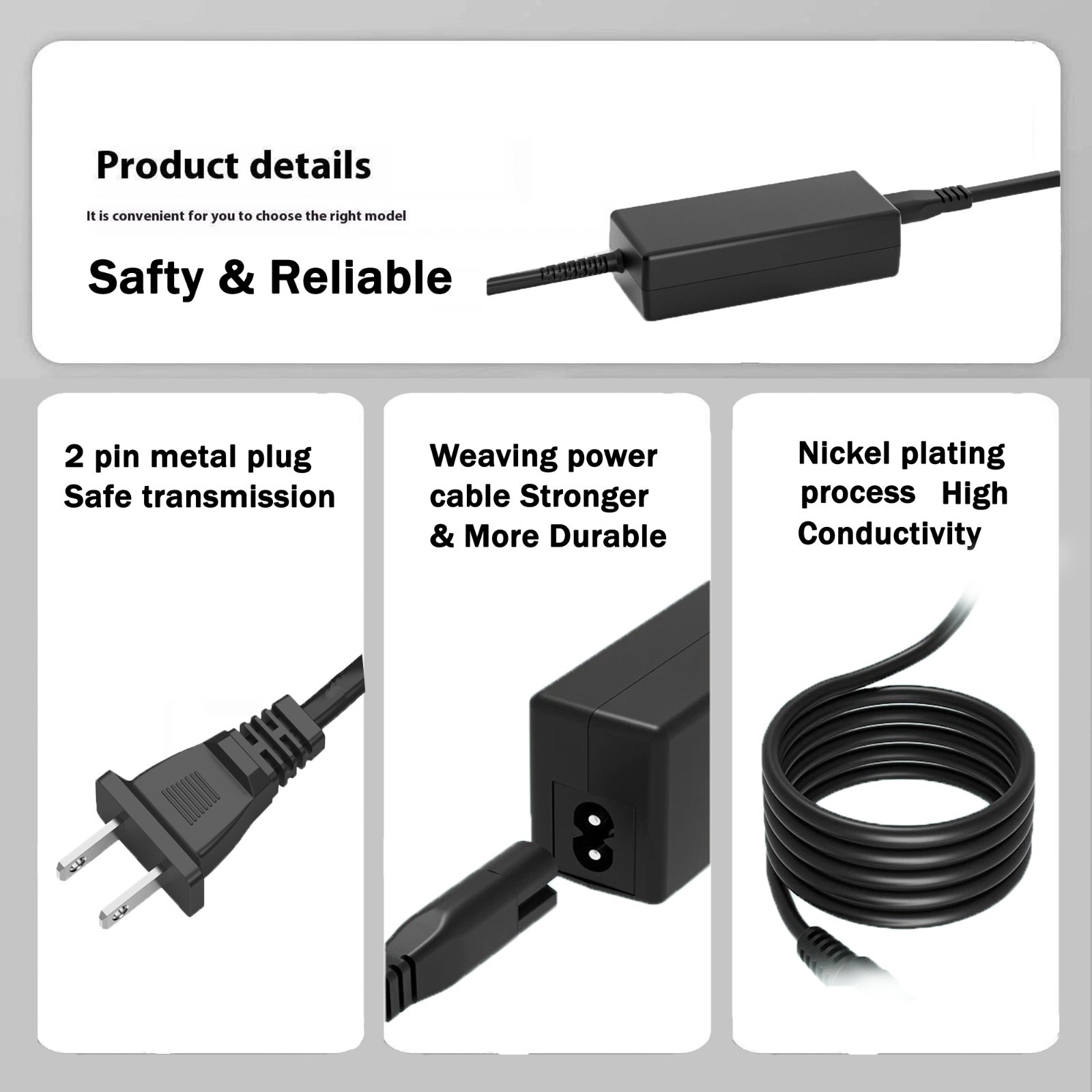 UL AC Adapter Charger For Hover-1 ES6 Hoverboard GA20-4201500T Power Supply