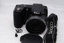 Nikon COOLPIX L810 fotocamera digitale nera ottime condizioni testata funzionalità
