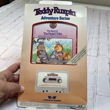 Teddy Ruxpin 1985 The Faded Fobs Story Book/cassette Tape WOW Never Used 