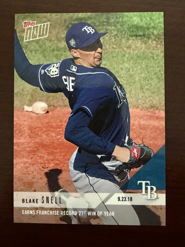 2018 Topps Now 771 Blake Snell