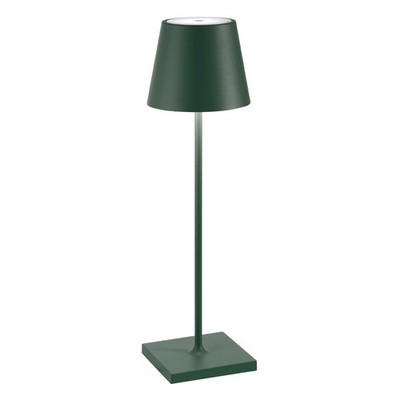Zafferano Akku Tischleuchte Poldina Pro 380 mm Dark Green
