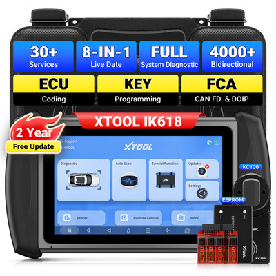 XTOOL IK618 Professional Key Programmer PIN Code Reader Auto Bidirectional Scan