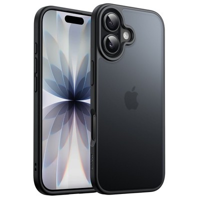 Matte Case for iPhone 17 6.3-Inch, Frosted Translucent Back Minimalist Cover