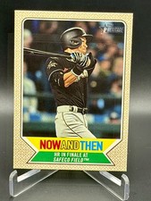 2017 Topps Heritage Now and Then Ichiro #NT-9 Miami Marlins