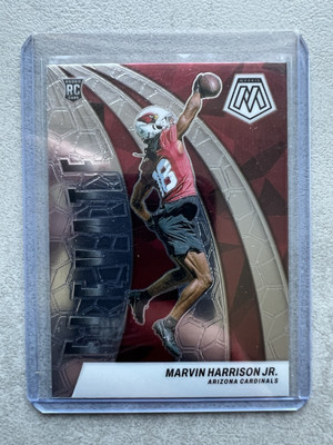 Marvin Harrison Jr. Arizona Cardinals Panini Mosaic Elevate NFL Football 2024