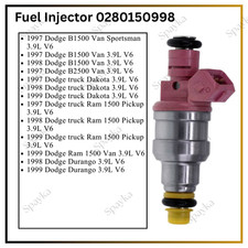 Set Of 4 Bosch Fuel Injectors – Reman For 1997-2002 Dodge Dakota 2.5L I4 (Lifetime Warranty)