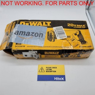 DEWALT 20V MAX Cordless Reciprocating Saw Compact (DCS387B) NOT WORKING