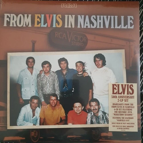 ELVIS PRESLEY "FROM ELVIS IN NASHVILLE" GATEFOLD VINYL 2LP SET. SEALED! 2020.