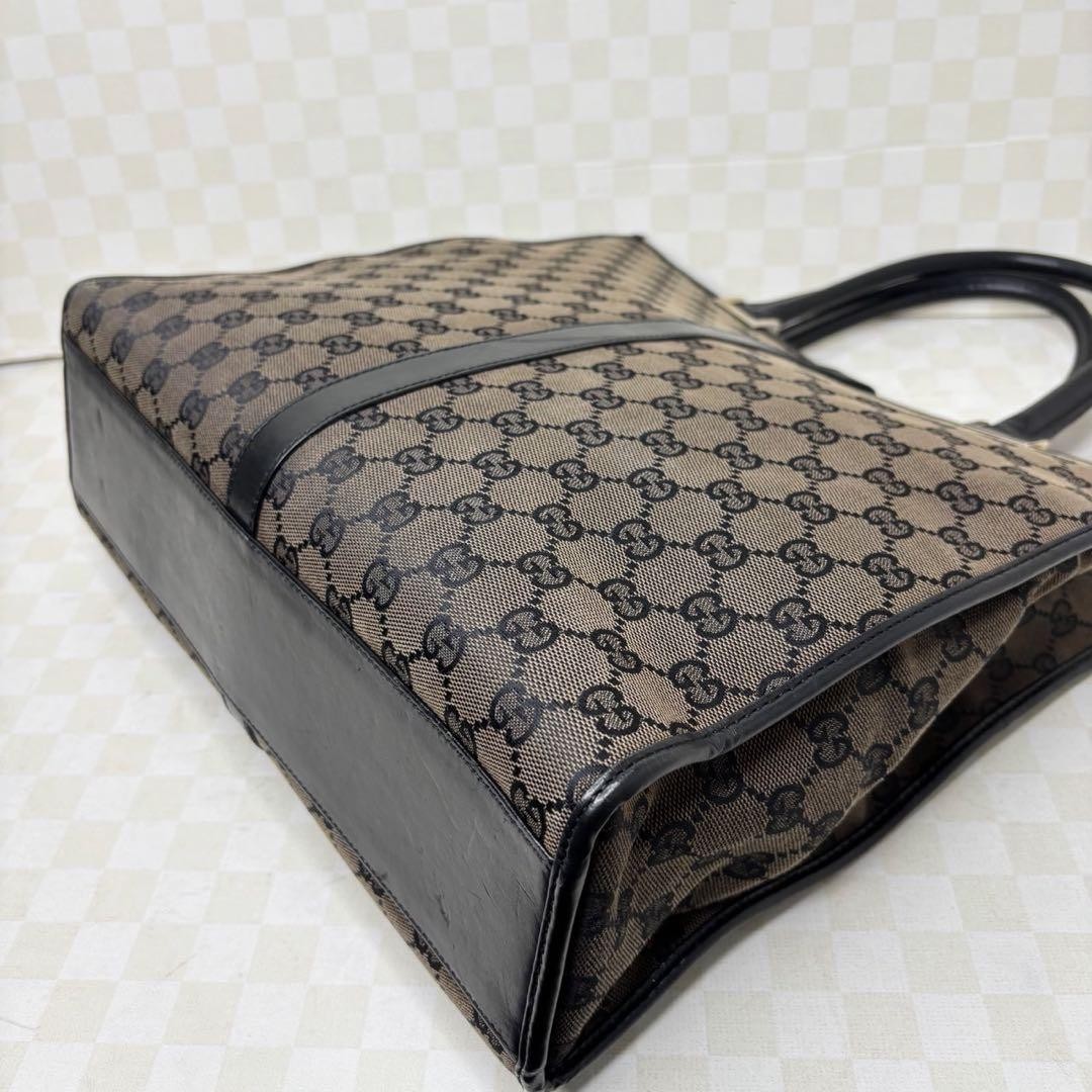 GUCCI Jackie Tote Bag Leather SA Excellent Condition Japan Size 33cm thumbnail 7