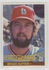 1984 Donruss Bruce Sutter #534 HOF 0d08