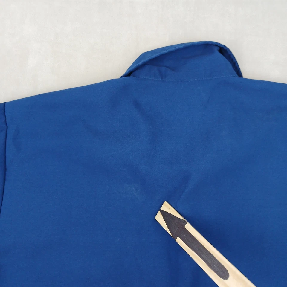 VTG ODO Small Mens Shirt Flames Tribal Y2K Embroidered 22x28 - Image 3 of 4