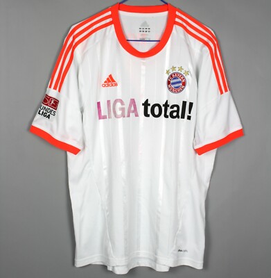 BAYERN MUNCHEN 2012/2013 AWAY FOOTBALL SHIRT JERSEY ADIDAS #7