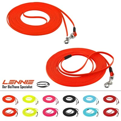 Ultraleichte BioThane Schleppleine 5 mm, mit/ohne Handschlaufe, Katzenleine