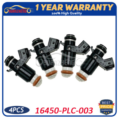 for Civic 1.6 1999-2006 4Pcs Fuel Injector Nozzle 15710-14G00 16450-PLD