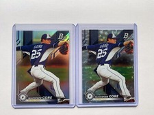 2019 Bowman Platinum Mackenzie Gore Top Prospects Ice Refractor  #TOP-83 & Base