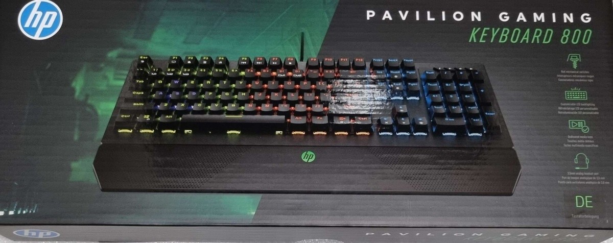 Original 5JS06AA HP Pavilion Gaming Keyboard 800 deutsch | eBay