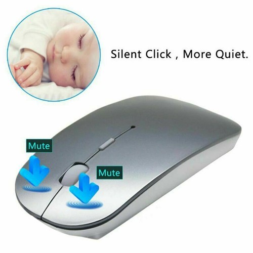 Wireless Bluetooth Mouse for Computer Silent Mice Ergonomic Optical Mice n - Picture 5 of 13