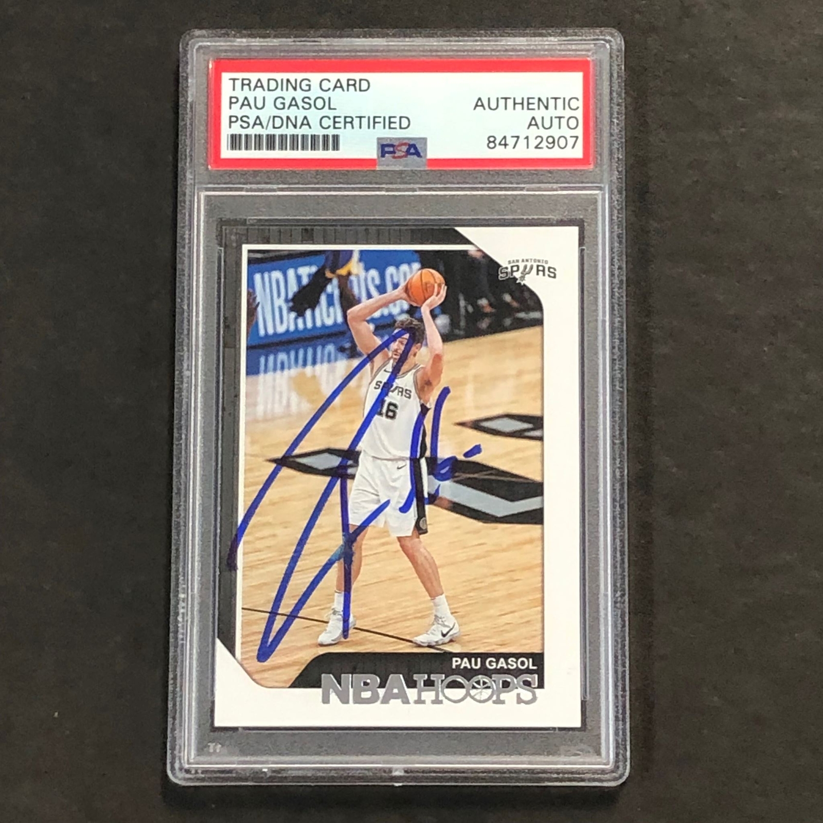 Pau Gasol Autographed Memorabilia | Signed Photo, Jersey 